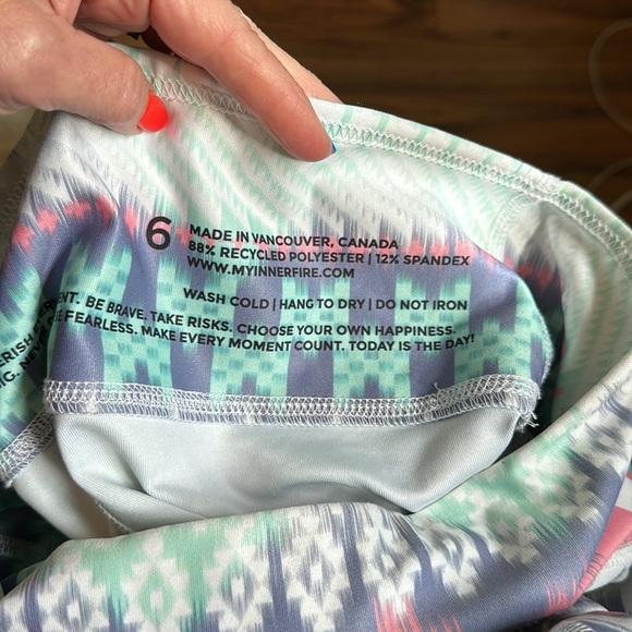 Inner Fire Yoga Pant, Size 6 - Picture 5 of 5